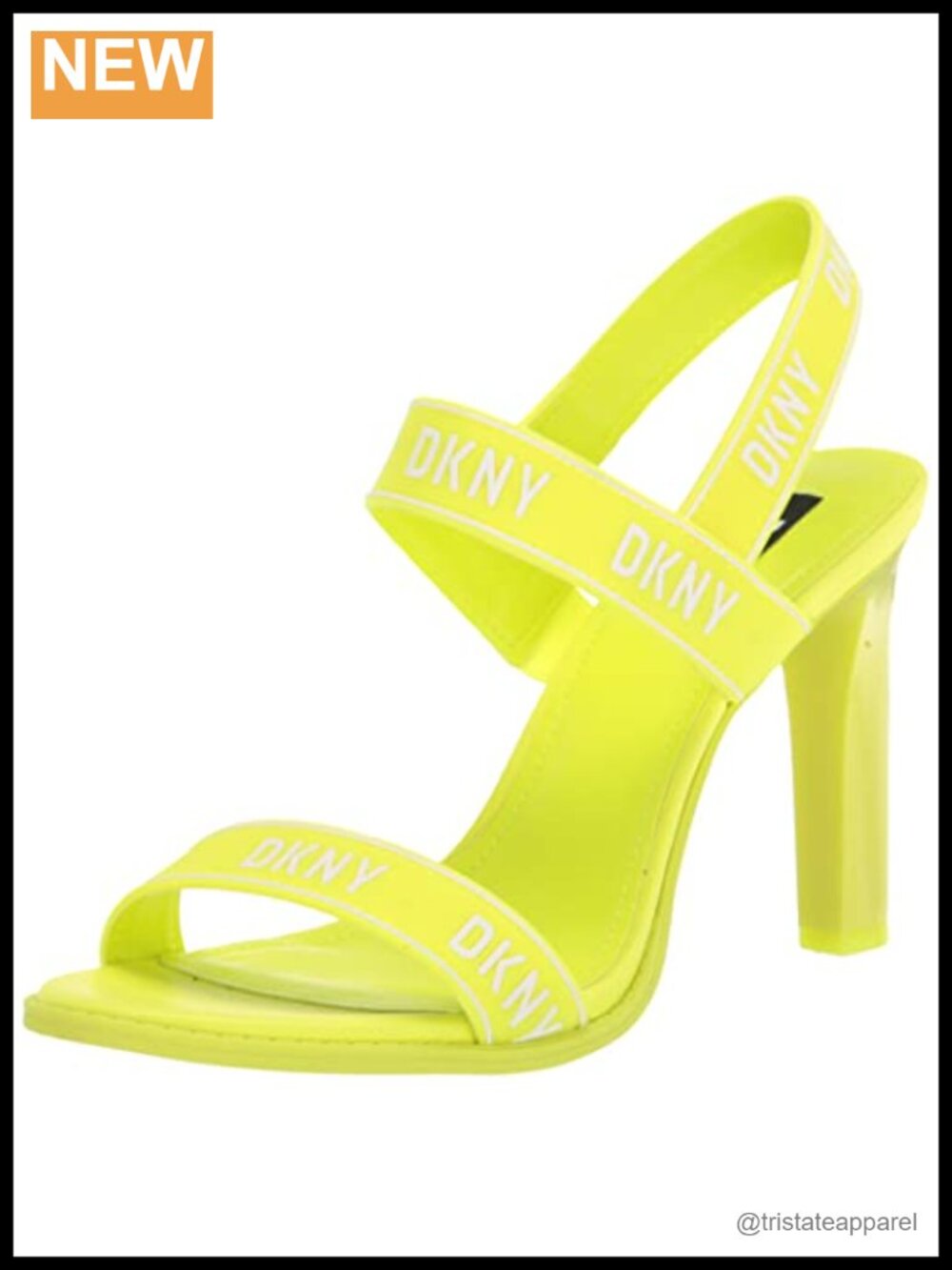 DKNY Open Toe Slingback Stiletto Heel Sandal